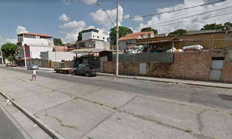 Veculo Hyundai foi interceptado durante patrulhamento de rotina no Bairro Copacabana, na Regio da Pampulha(foto: Google Street View/Reproduo)
