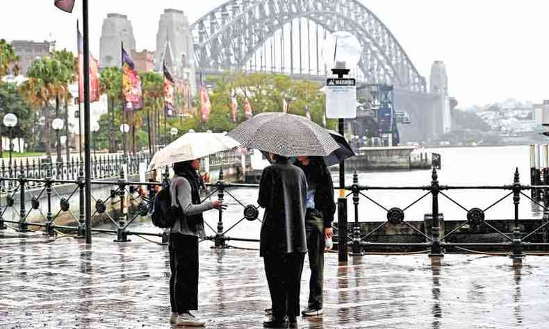 O fechamento total, medida mais dura de distanciamento, foi levado a srio na capital e interior da Austrlia(foto: Saeed Khan/AFP - 26/10/20)