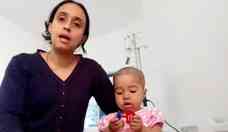Família do Sul de Minas busca doador de medula para bebê de 1 ano