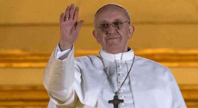 Com grande popularidade, papa Francisco abrir sesso parlamentar nos EUA(foto: VINCENZO PINTO/AFP)