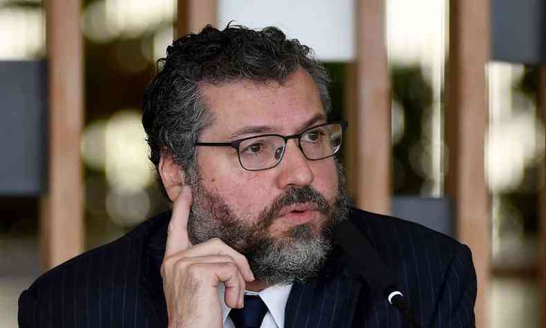 Ex-ministro Ernesto Arajo ser o prximo ouvido na CPI da COVID(foto: Evaristo S/AFP)