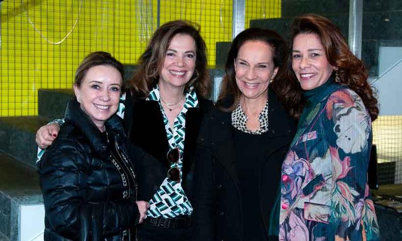Maria Helena Botrel, Ana Lúcia Rodarte, Patricia Hermanny e Gislene Lopes(foto: Petrônio Amaral/Divulgação) Maria Helena Botrel, Ana Lúcia Rodarte, Patricia Hermanny e Gislene Lopes(foto: Petrônio Amaral/Divulgação)