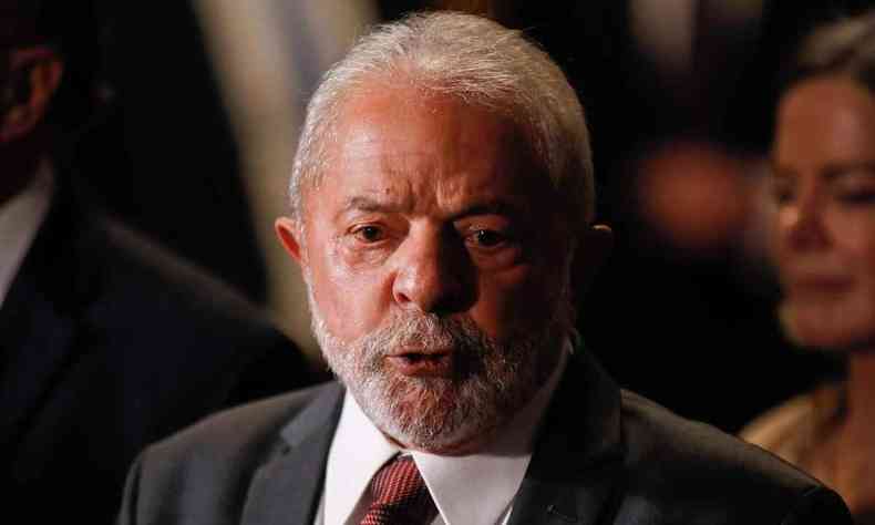 O presidente eleito Lula, do PT