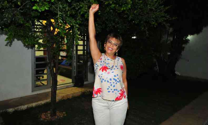 Marlia Campos vai para o terceiro mandato na Prefeitura de Contagem(foto: Gladyston Rodrigues/EM/D. A. Press)