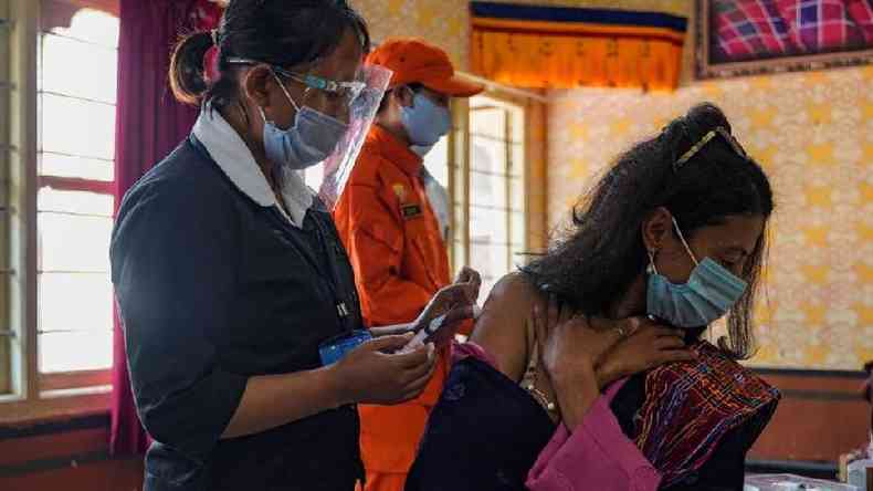 Funcionrios da ONU esto apelando a pases ricos para compartilharem mais suas vacinas excedentes(foto: Getty Images)