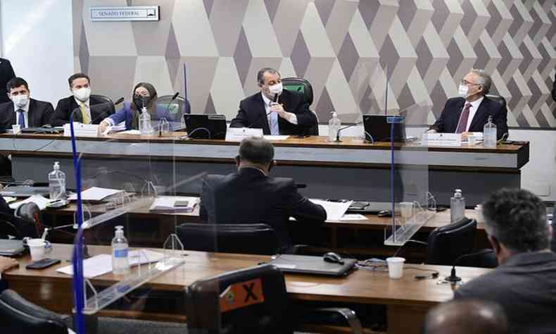 Deciso foi anunicada pelo presidente da CPI da COVID, Omar Aziz (PSD-AM), nesta quarta-feira (14/7)(foto: Agncia Senado/Reproduo)
