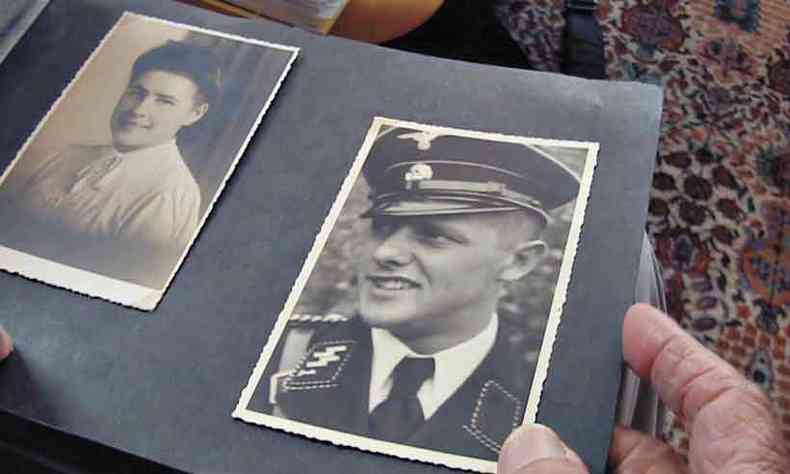 Foto de integrante da SS nazista em cena do documentrio dirigido pelo ingls Luke Holland (foto: Passion Pictures/reproduo)