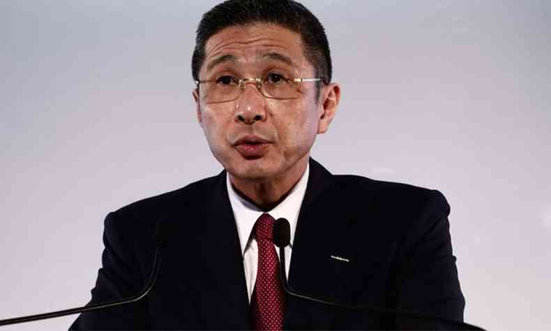 Hiroto Saikawa foi nomeado novo presidente da Nissan e prometeu ser firme na relao com a Renault(foto: Behrouz Mehri/AFP )