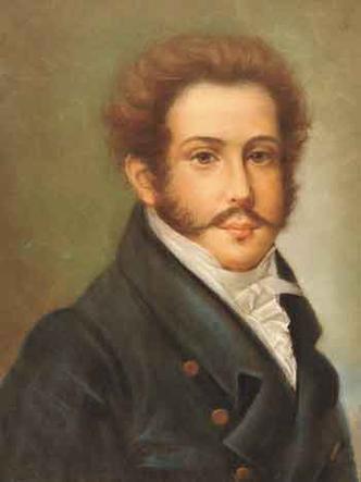Retrato de dom Pedro I, do pintor ingls George Heaton: o herdeiro ficou no Brasil e proclamou a independncia