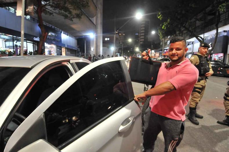  Luiz Henrique aprovou iniciativa da PM