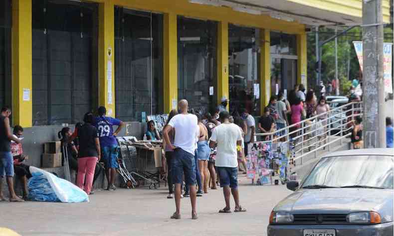 Supermercados e outros servios essenciais esto liberados em BH(foto: Juarez Rodrigues/EM/D.A Press)