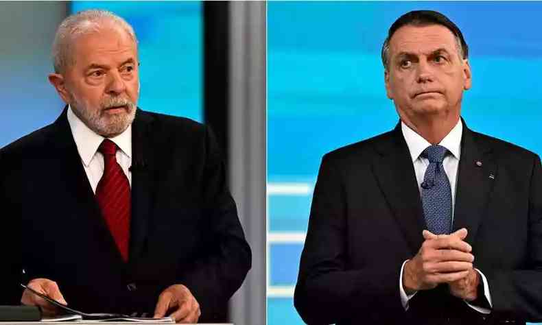 Lula e Bolsonaro lado a lado
