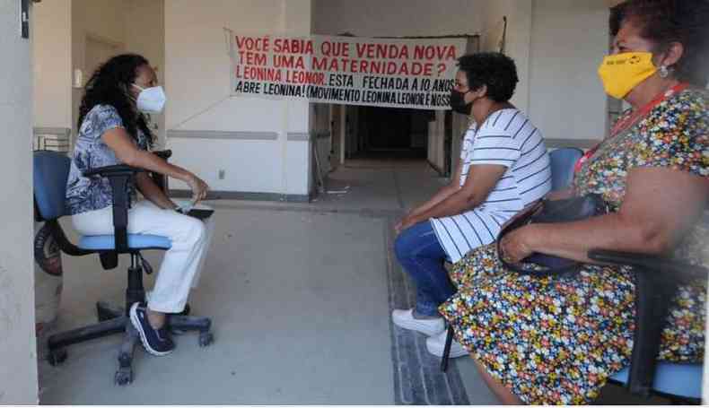 Manifestao promete no parar at que um representante da prefeitura possa dialogar com participantes(foto: Tlio Santos/EM/D.A Press)