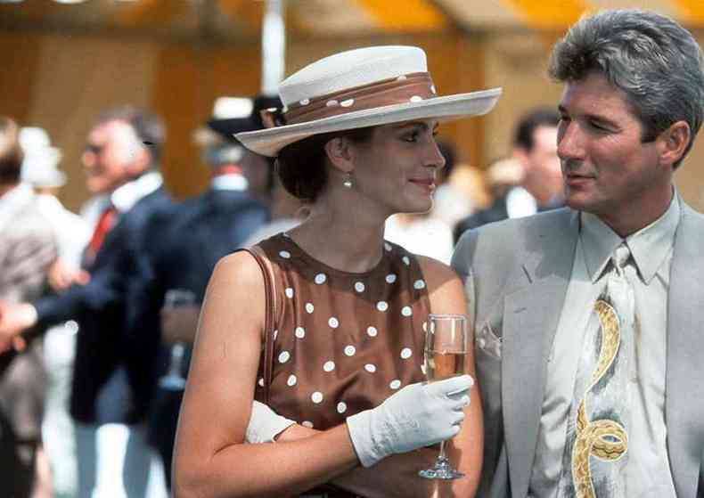 Nem Julia Roberts nem Richard Gere foram a primeira opo para o casal protagonista do filme que faturou US$ 463 milhes(foto: Touchstone Pictures/divulgao)