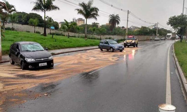 Acidente deixou uma vtima, segundo a Transcon