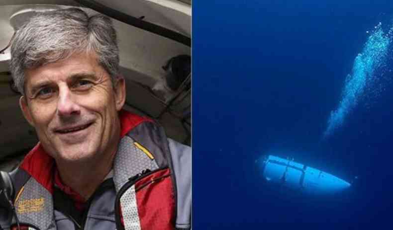 Imagem do piloto do submarino desaparecido