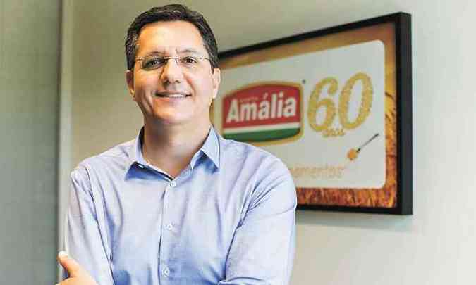 O presidente da Santa Amlia, Vicente Barros, que valoriza a inovao(foto: Santa Amlia/Divulgao)