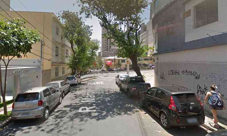Crime foi em uma casa no Bairro Santo Antnio, na Regio Centro-Sul(foto: Reproduo da internet/Google Maps)
