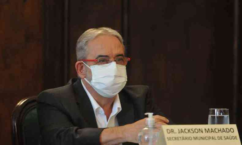 Jackson Machado, secretrio municipal de Sade de Belo Horizonte(foto: Gladyston Rodrigues/EM/DA Press)