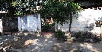 Fachada da casa onde a v�tima foi atingida pelos disparos, no Bairro Sana Am�lia(foto: Gladyston Rodrigues/EM/DA Press)