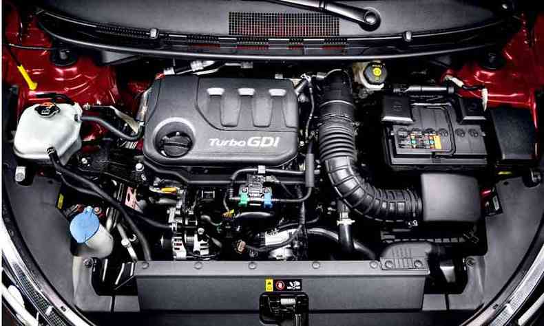 Motor 1.0 turbo  a cereja do bolo e proporciona bom desempenho(foto: Hyundai/Divulgao)