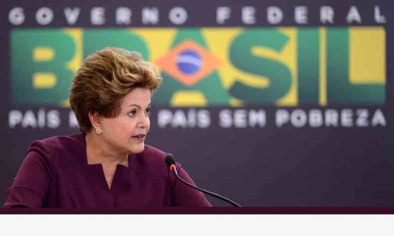 Dilma Rousseff em junho de 2013