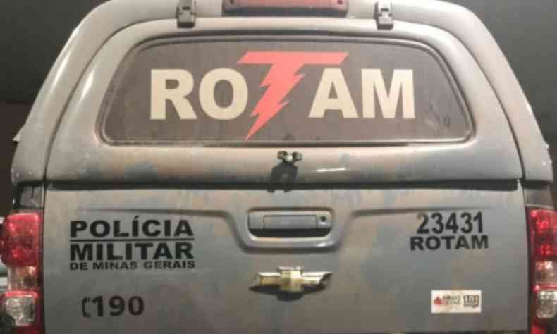 Batalho da ROTAM foi recebida a tiros no Bairro Santo Andr, segundo a PM(foto: Divulgao/PMMG)