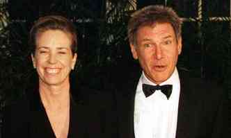 Melissa se casou com Harrison Ford em 1983. O casal teve dois filhos(foto: REUTERS/Rick Wilking/File Photo)