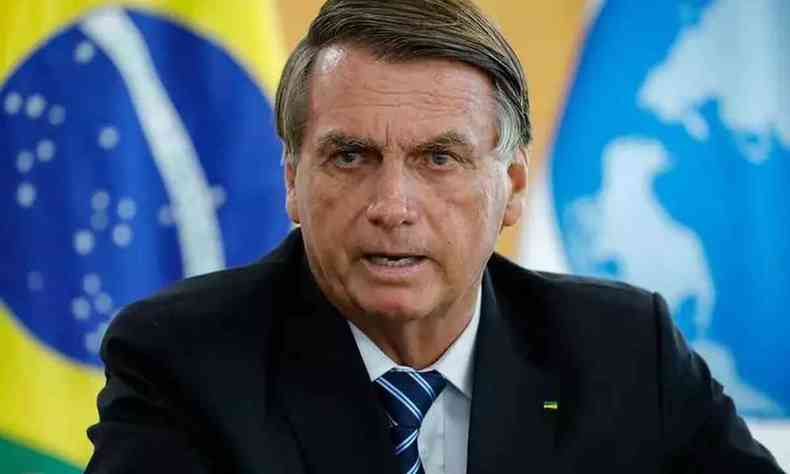 Na foto, Jair Bolsonaro (PL)