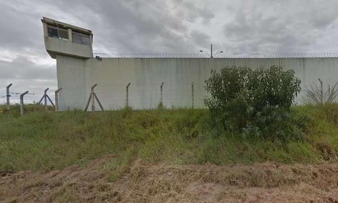 Vista externa da unidade prisional de Três Corações.(foto: Reprodução/Google Street View.) Vista externa da unidade prisional de Três Corações.(foto: Reprodução/Google Street View.)
