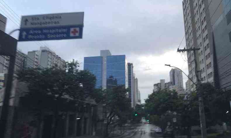 Em Belo Horizonte,  grande a possibilidade de chuvas ao longo da semana(foto: Edsio Ferreira/EM/DA Press)