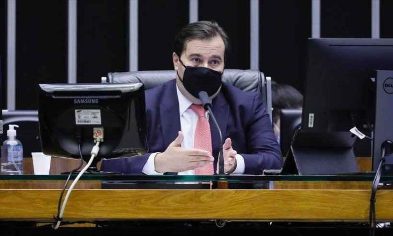 Segundo Maia, o assunto entrará logo após a apreciação de propostas como a PEC Emergencial e a reforma tributária(foto: Luis Macedo/Câmara dos Deputados) Segundo Maia, o assunto entrará logo após a apreciação de propostas como a PEC Emergencial e a reforma tributária(foto: Luis Macedo/Câmara dos Deputados)