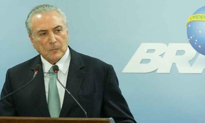 Entre os módulos está o que fala em 'governo ilegítimo' de Temer(foto: Lula Marques / AGPT) Entre os módulos está o que fala em 'governo ilegítimo' de Temer(foto: Lula Marques / AGPT)