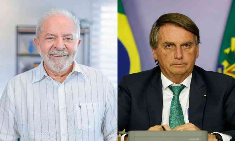 Lula e Bolsonaro