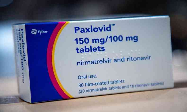 Caixa de Comprimido do Paxlovid