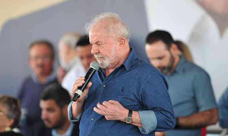 Lula em evento