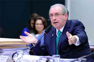 Presidente afastado da Cmara Eduardo Cunha(foto: Lcio Bernardo Jr/Cmara dos |Deputados)