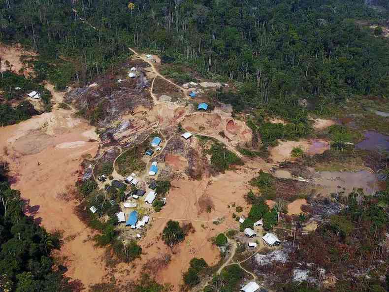 garimpo ilegal em terra indgena