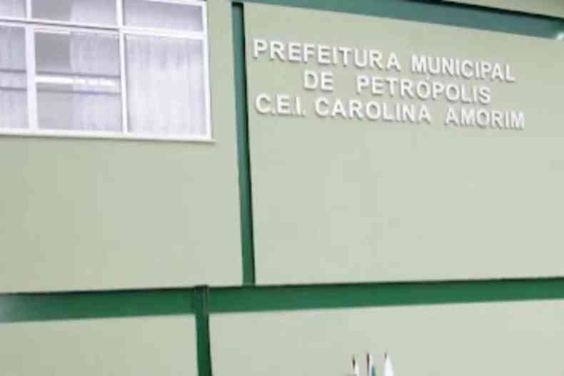 Centro de Educação Infantil Carolina Amorim, localizado em Cascatinha
