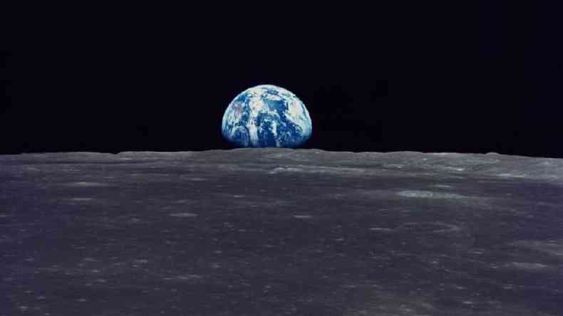 A Unio Sovitica foi a primeira a chegar  Lua em 1959, mas os EUA enviaram a primeira misso tripulada(foto: Getty Images)