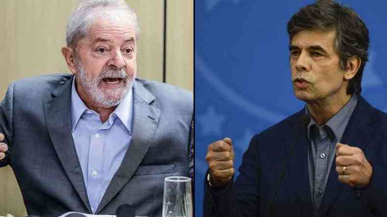 Lula e Teich protagonizaram uma discusso nesta tera (5) pelo Twitter(foto: Ricardo Stuckert/Divulgao e Marcello Casal Jr./Agncia Brasil)