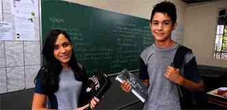 Dalva Lima e Carlos Assuno sentem hoje benefcios de terem comeado a vida escolar 12 meses mais cedo(foto: EULER JNIOR/EM/D.A Press)