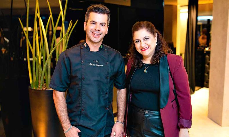 Chef Aniel Matos e Fabiana Arreguy (foto: Francisco Dumont/divulgação) Aniel Matos e Fabiana Arreguy