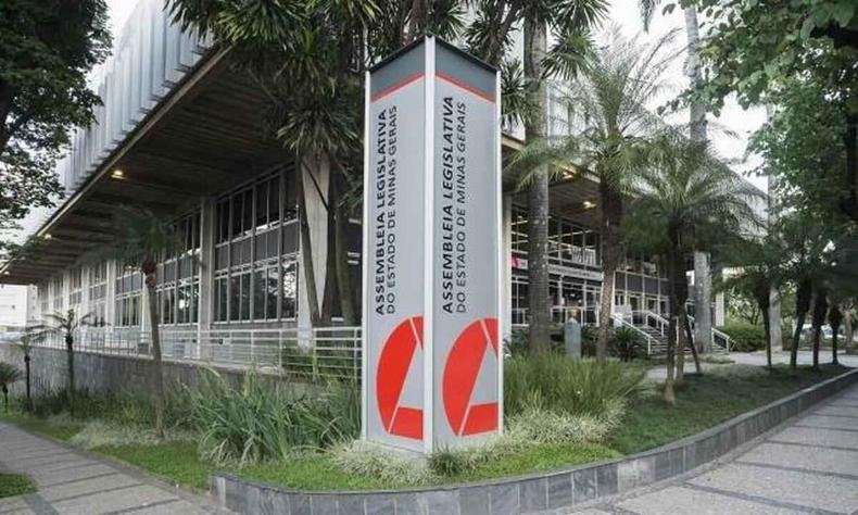 Fachada da Assembleia Legislativa de Minas Gerais