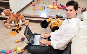 Matheus Angelini tem um filho de tr�s anos: 