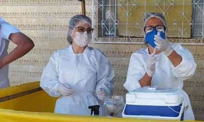 Itana amplia vacinao contra Covid para pessoas a partir de 34 anos(foto: Prefeitura de Itana / Divulgao)
