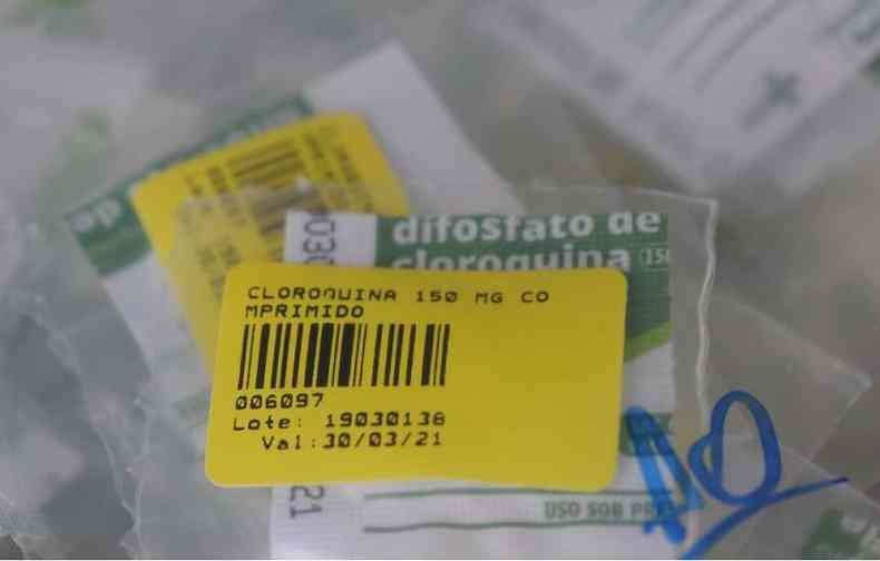 So Paulo foi o estado que mais recebeu o medicamento: 686 mil unidades(foto: Leandro Couri/EM/D.A Press)