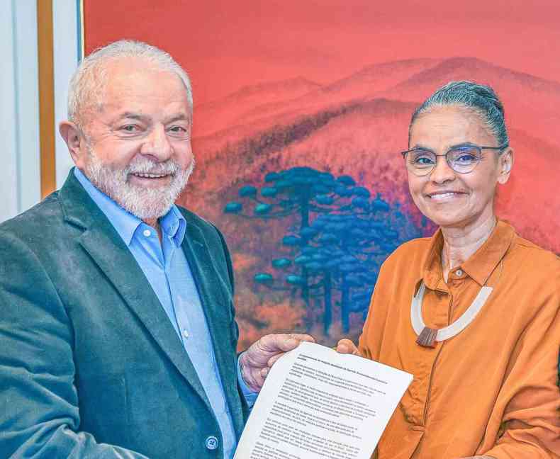 Lula se reencontr com Mariana Silva 