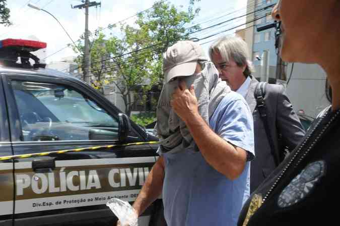 Policiais civis receberam 13 investigados que tiveram a priso decretada novamentePaulo Filgueiras/EM/D.A. Press