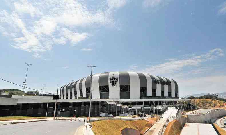 Novo estdio do Galo receber a primeira partida oficial, entre Atltico e Santos, pelo Brasileiro, neste domingo